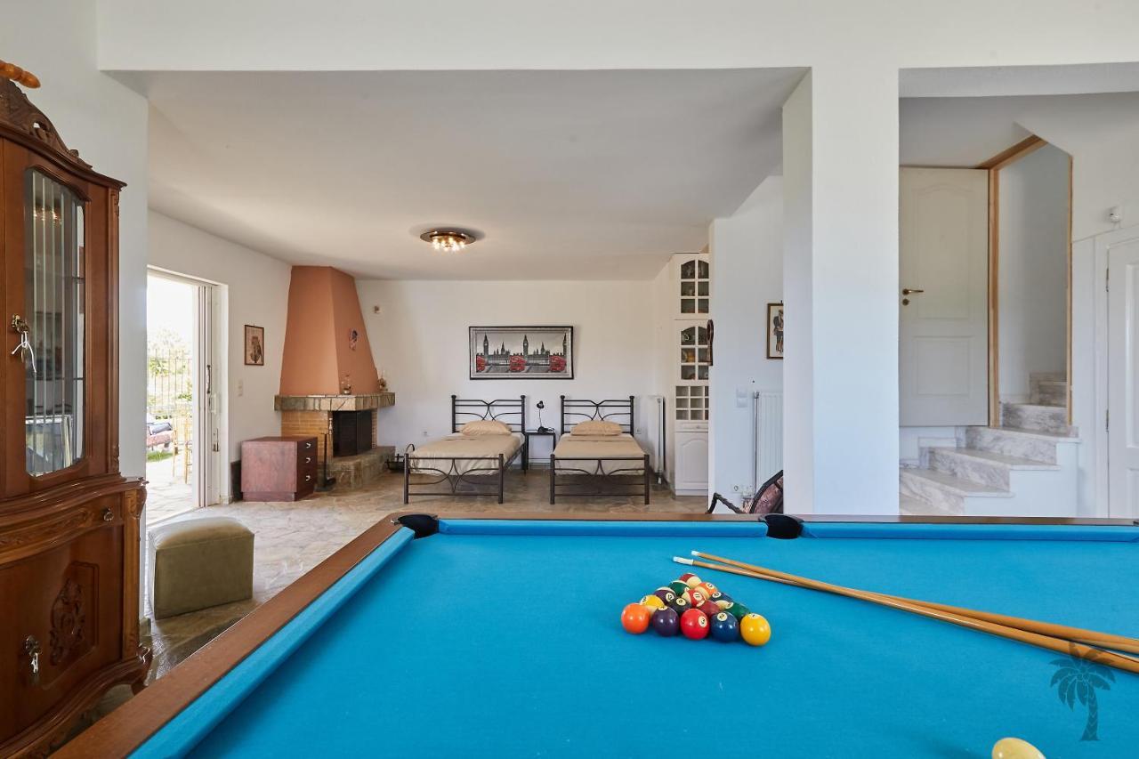 Kalivia Thorikou Villa Konstadina With Swimming Pool מראה חיצוני תמונה